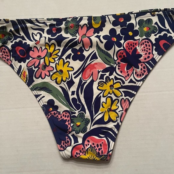 NWT Roller Rabbit Women's Chachas Side Tie Hipster Bikini Bottom Size Large - Picture 4 of 9
